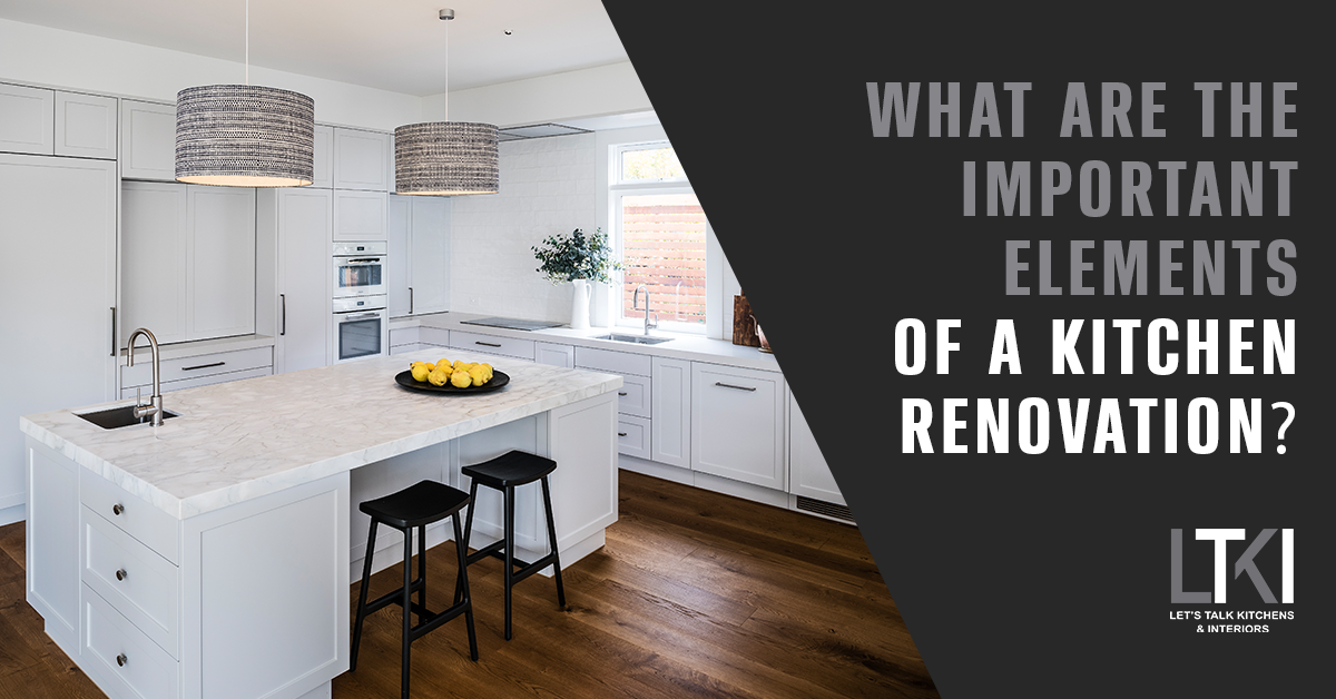 Important Elements of a Kitchen Renovation