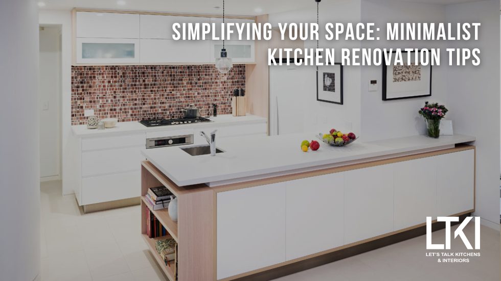 Sleek, clutter-free kitchen featuring minimalist design with clean lines and functional aesthetics.